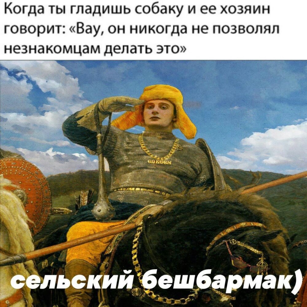 Когда ты гладишь собаку и ее хозяин говорит Вау он никогда не позволял незнакомцам делать это ___ _ льскии бешбармгк