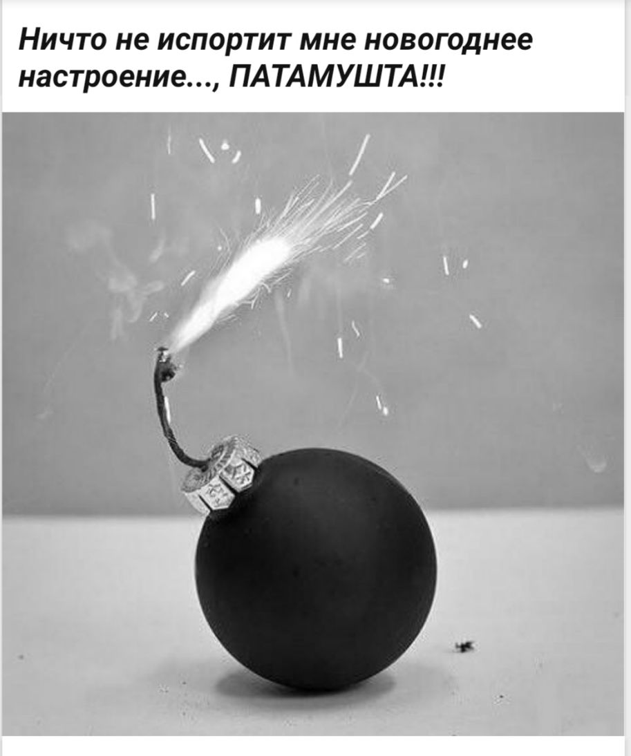 Ничто не испортит мне новогоднее настроение ПАТАМУШТА