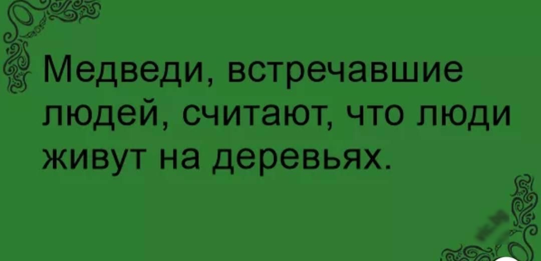 людей считают что люди живут на деревьях