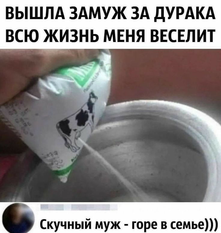 ВЫШЛА ЗАМУЖ ЗА ДУРАКА ВСЮ ЖИЗНЬ МЕНЯ ВЕСЕЛИТ 3754 Скучный муж горе в семье