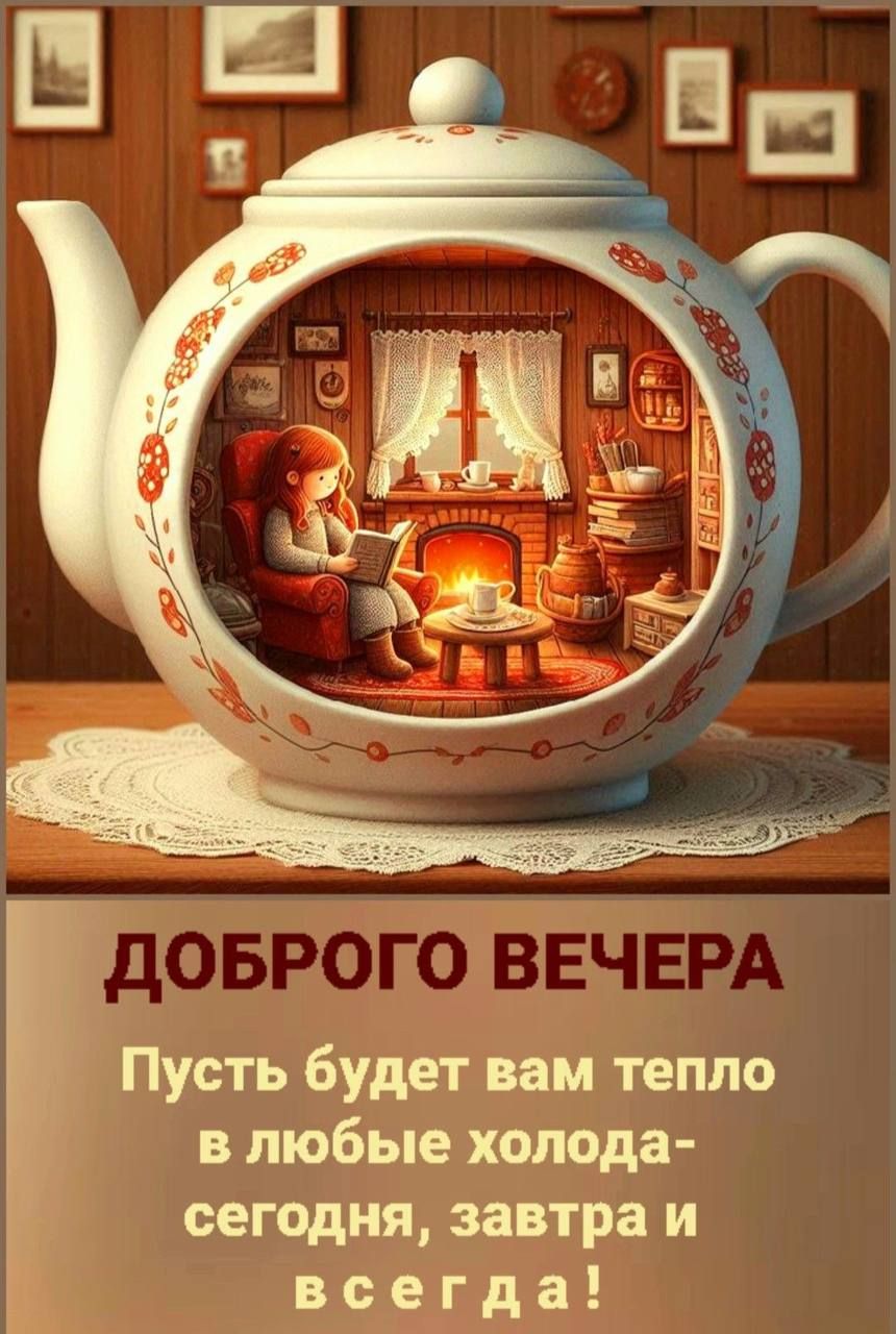 Пусть будет вам тепло в любые холода сегодня завтра и всегда