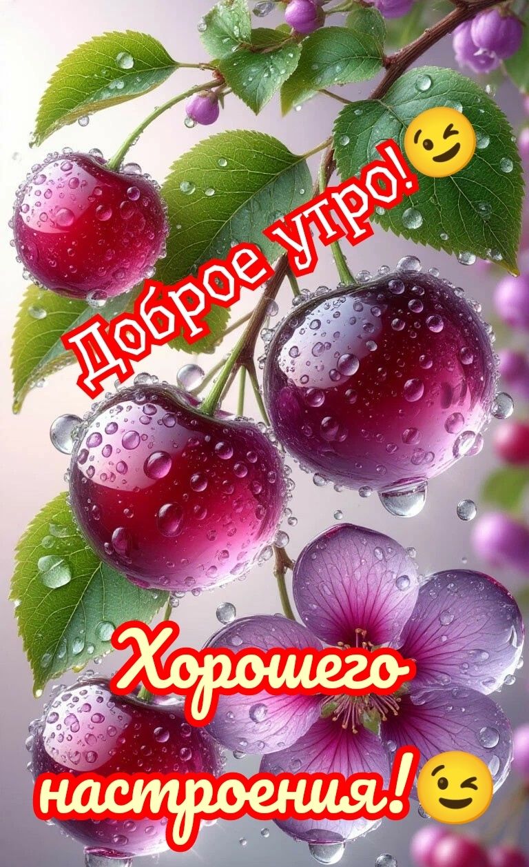 Доброе утро! Хорошего настроения!