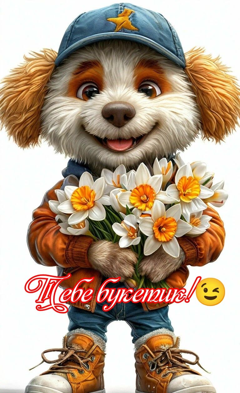 Тебе букетик! 😉