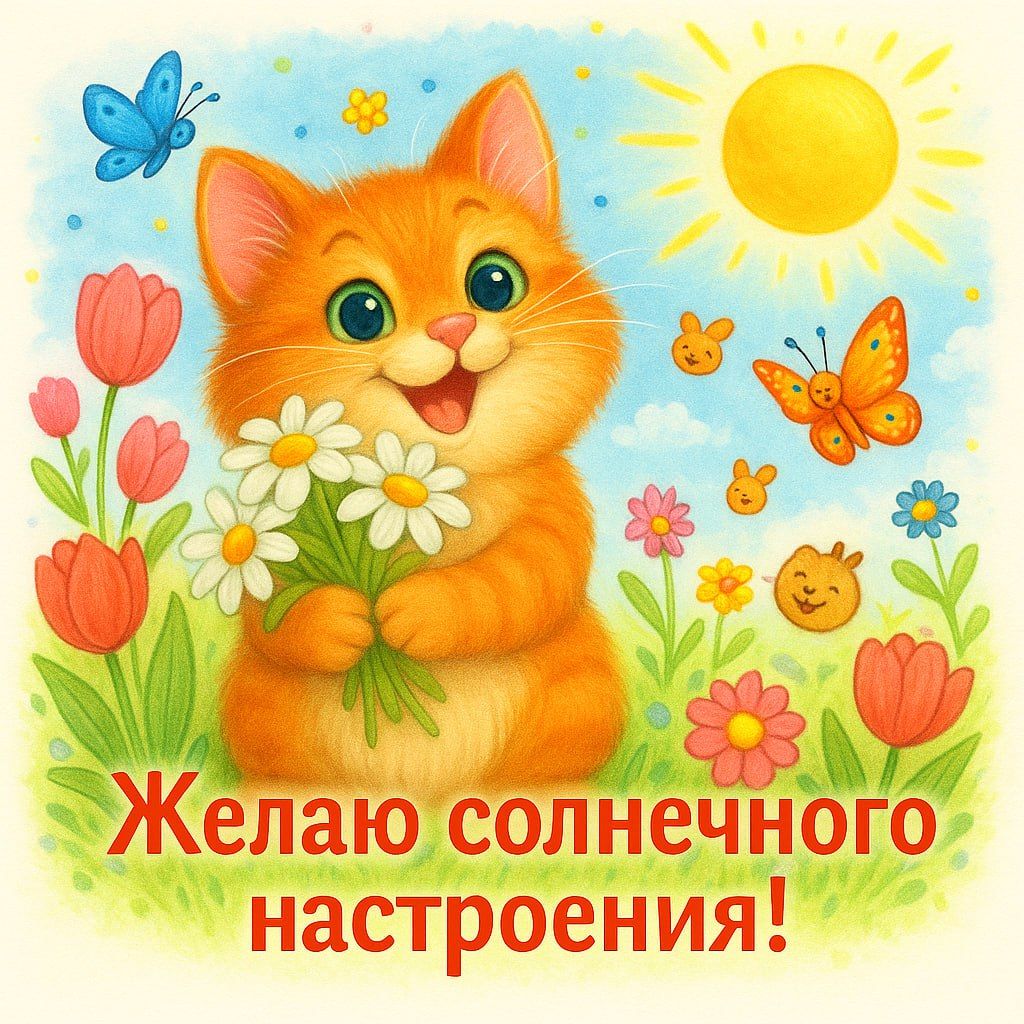 Желаю солнечного настроения!