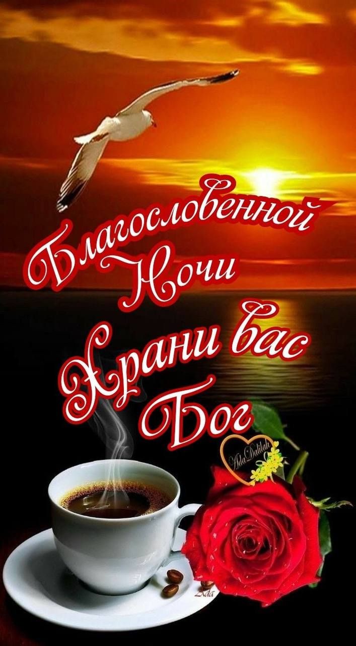 Благословенной Ночи Храни вас Бог