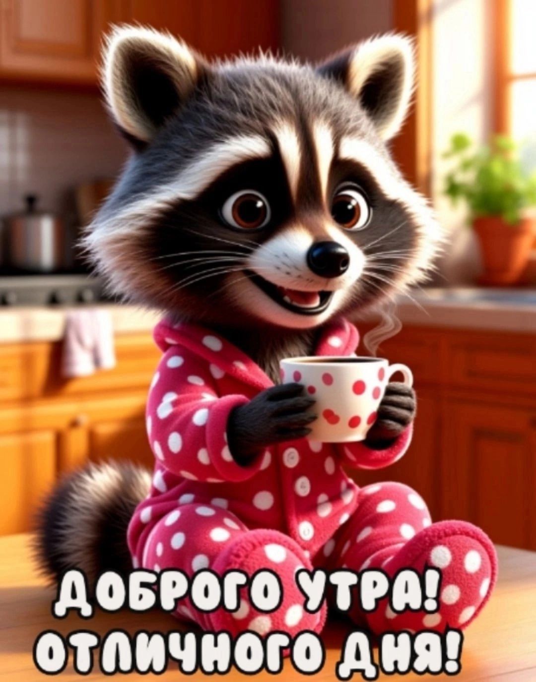 Доброго утра! Отличного дня!