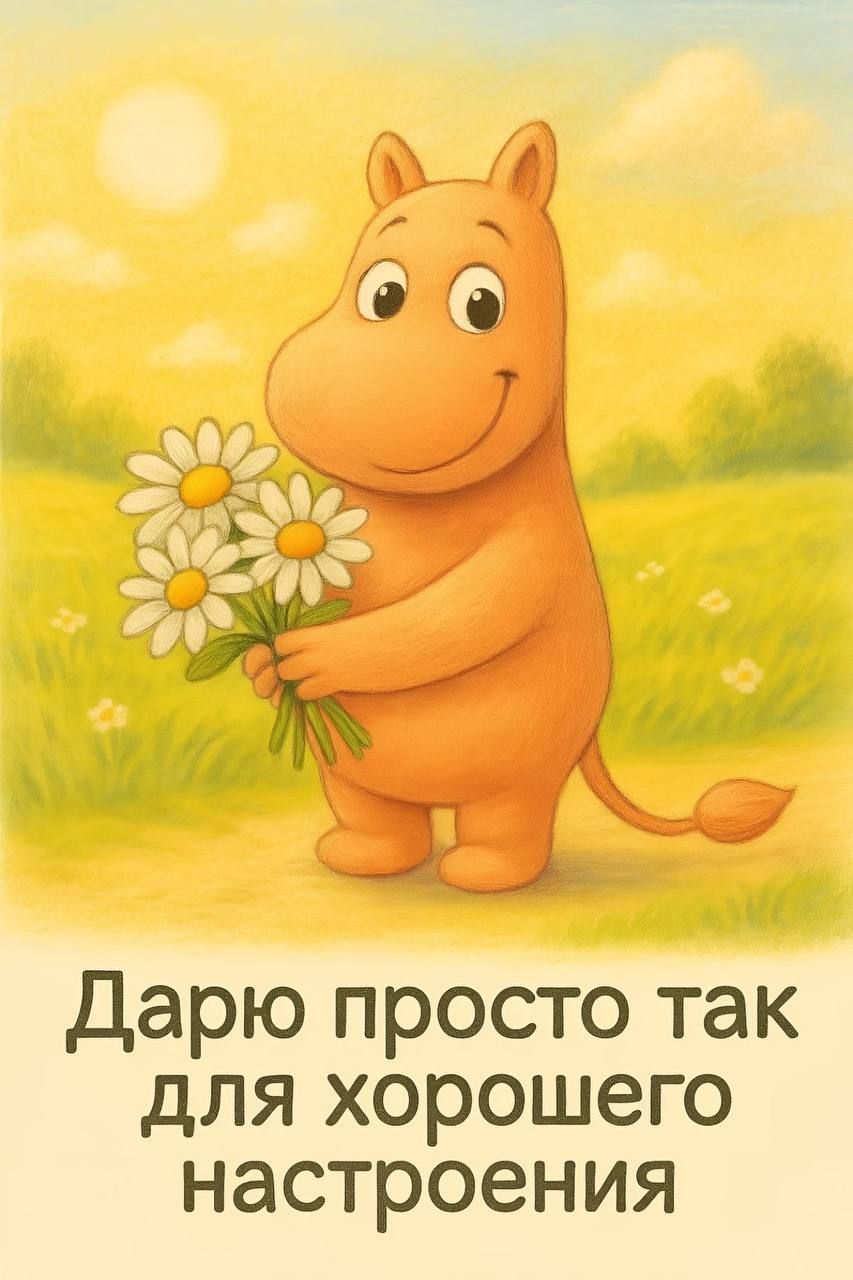Дарю просто так для хорошего настроения