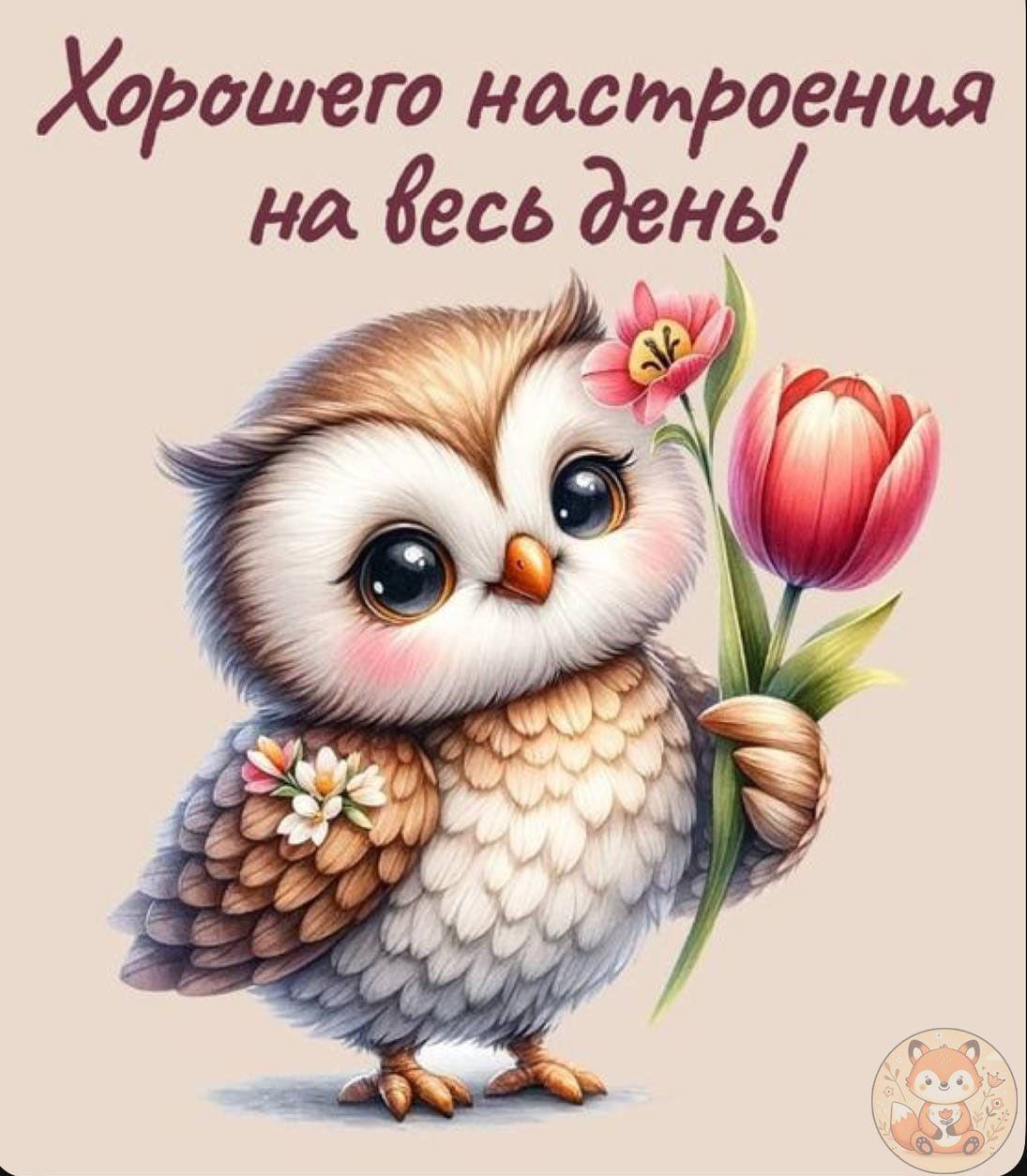 Хорошего настроения на весь день!