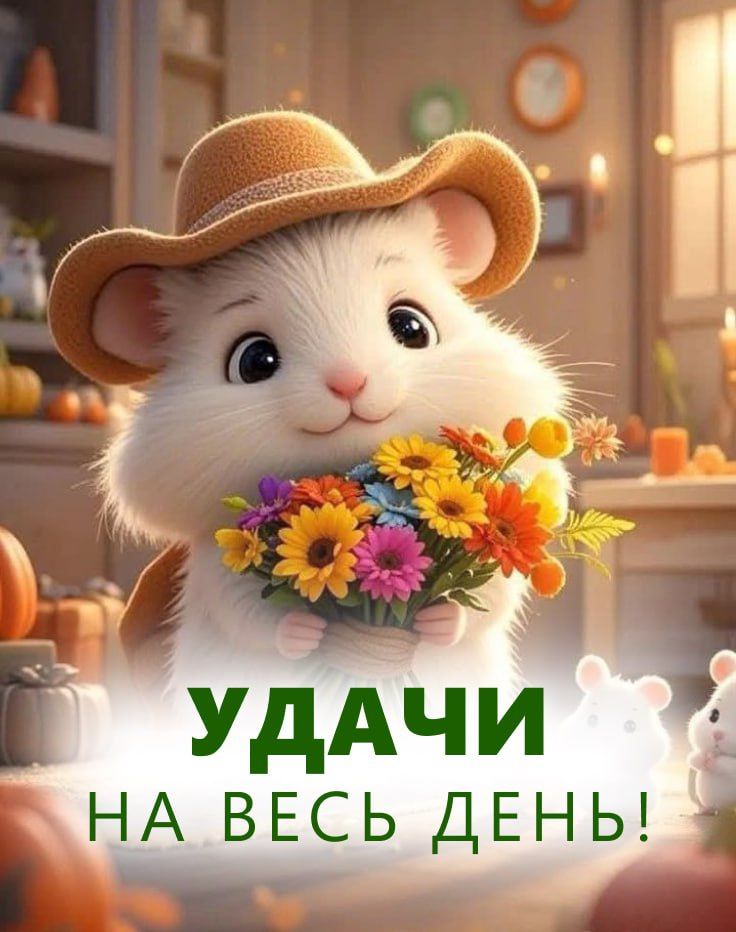 УДАЧИ НА ВЕСЬ ДЕНЬ!