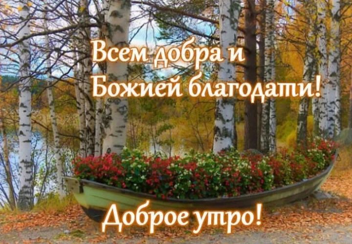 Всем добра и Божьей благодати! Доброе утро!