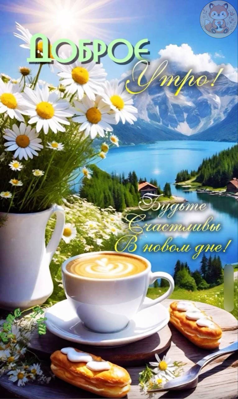 Доброе Утро!
Будьте Счастливы В новом дне!