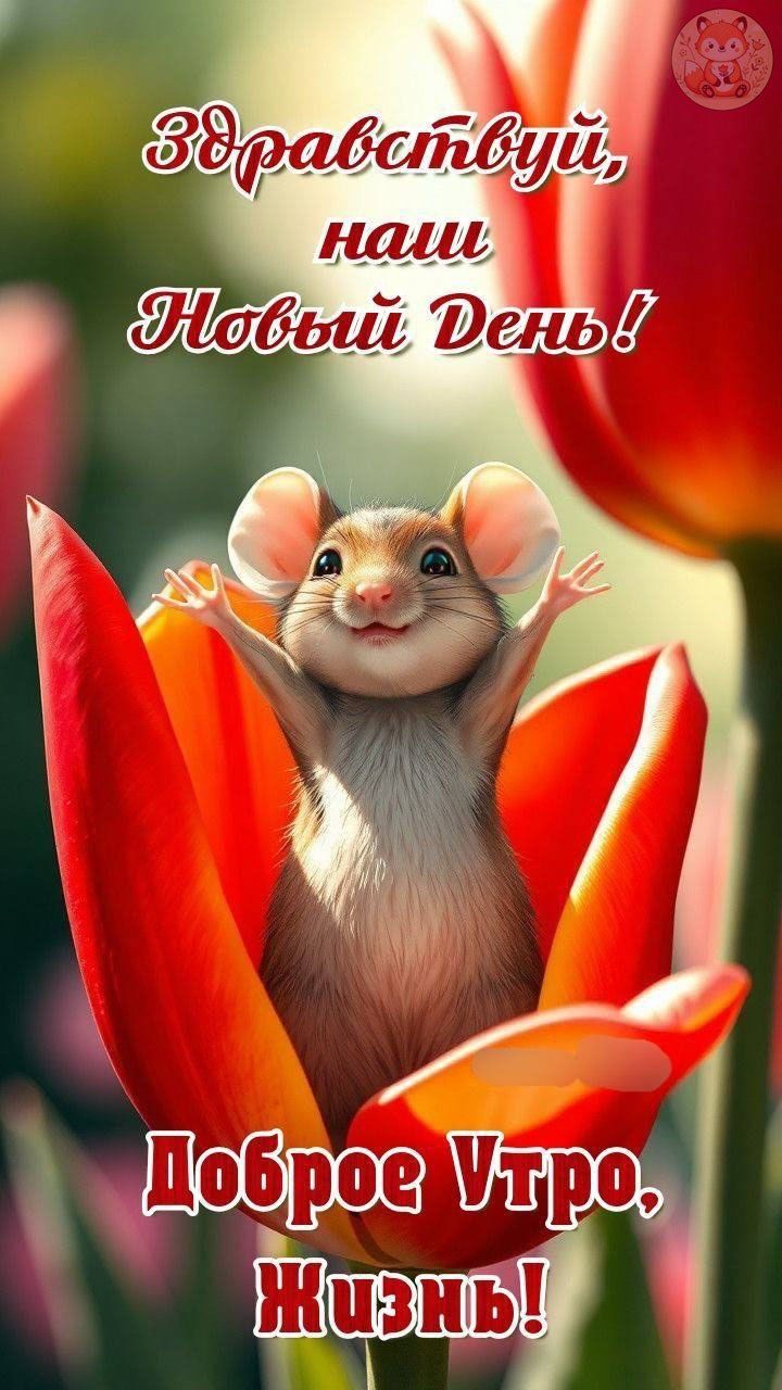Здравствуйте, наш Новый День!
Доброе Утро, Жизнь!