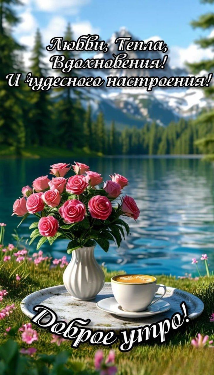 Любви, Тепла, Вдохновения! И чудесного настроения! Доброе утро!
