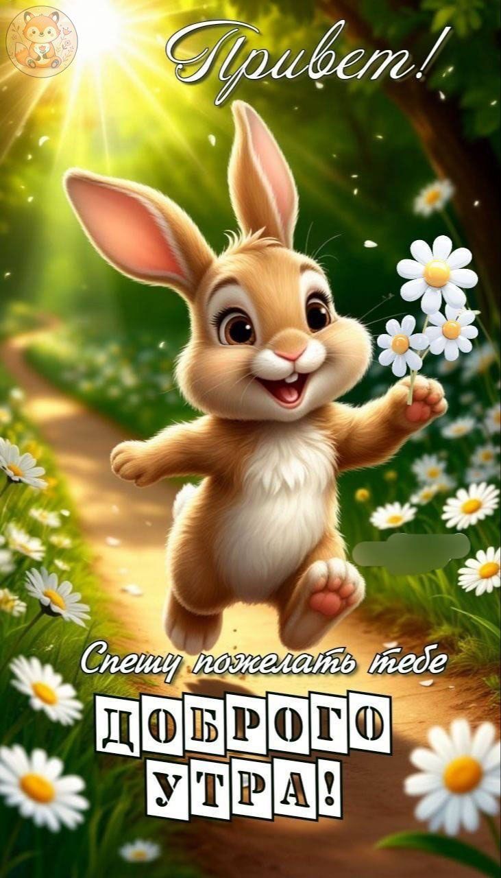 Привет! Спешу пожелать тебе ДОБРОГО УТРА!