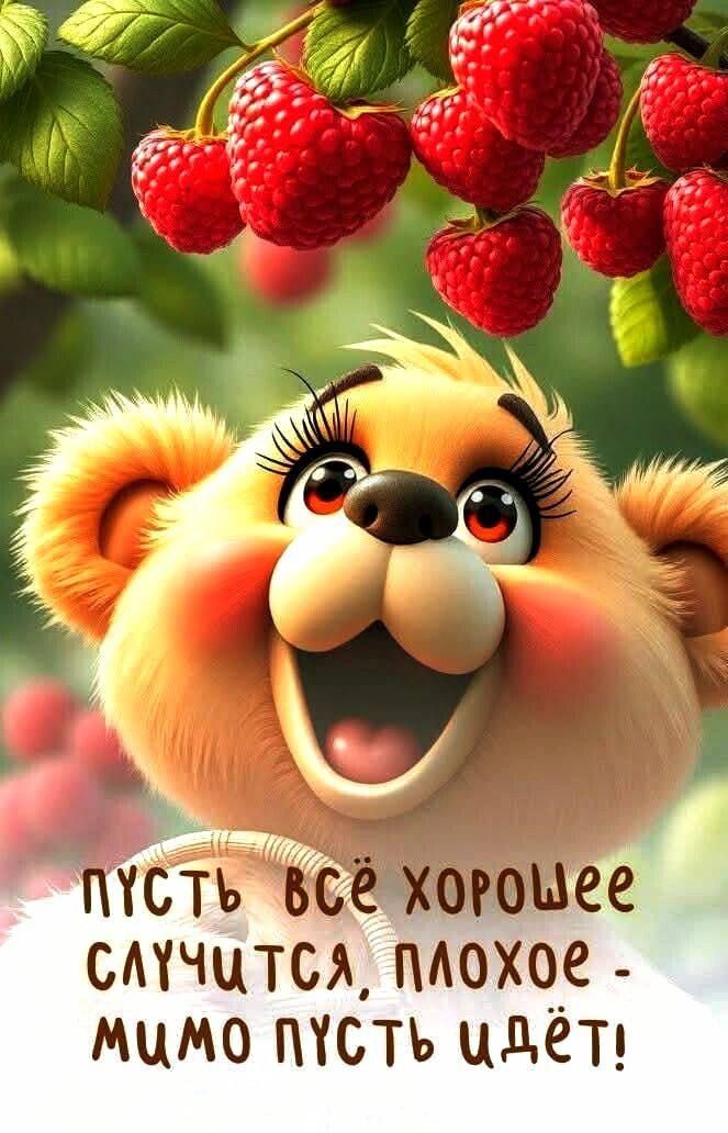 Пусть всё хорошее случится, плохое - мимо пусть идёт!