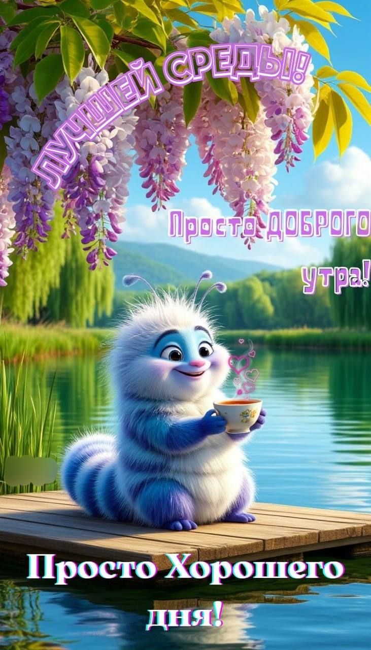ЛУЧШЕЙ СРЕДЫ!! Просто ДОБРОГО утра! Просто Хорошего дня!