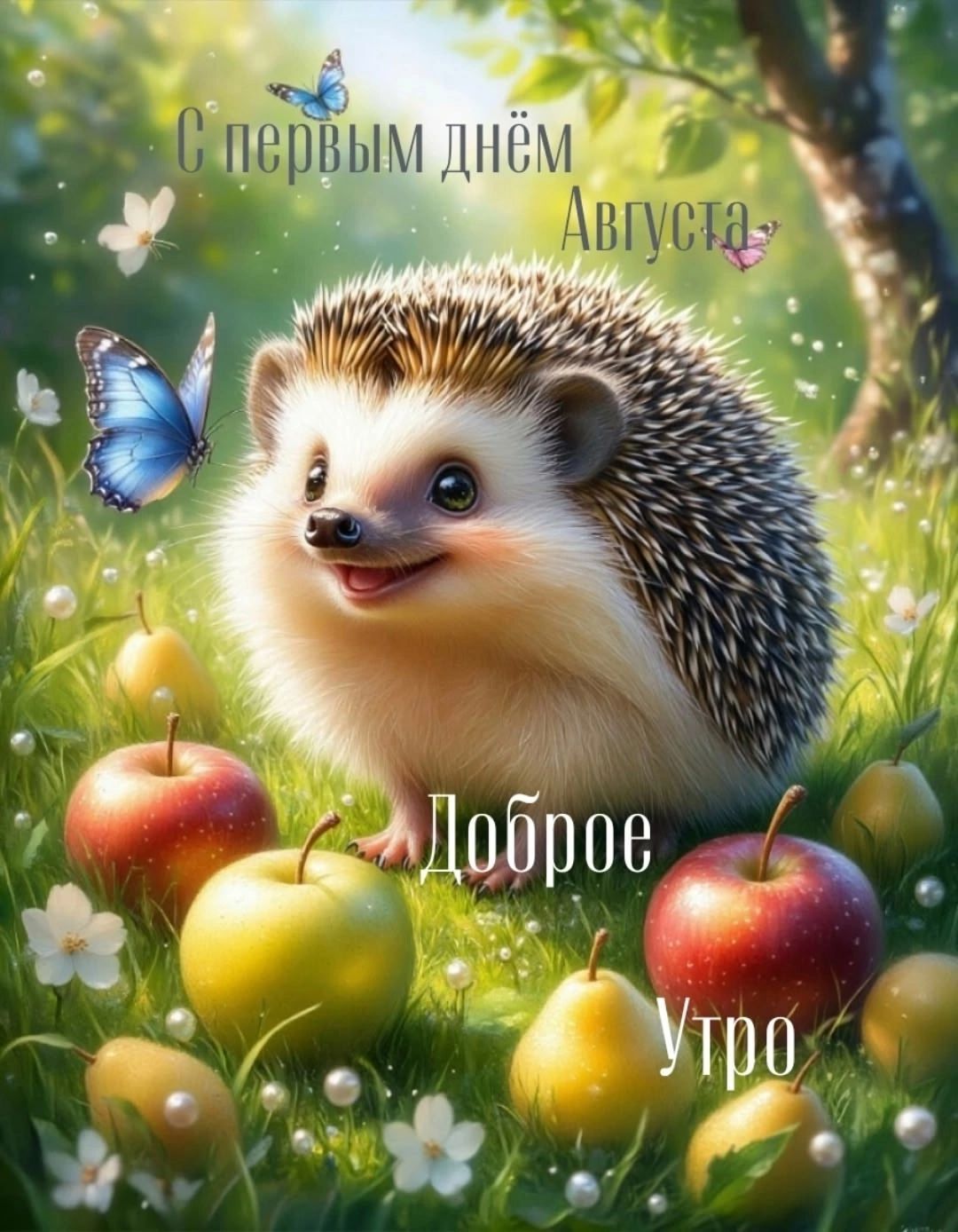 С первым днём Августа
Доброе Утро