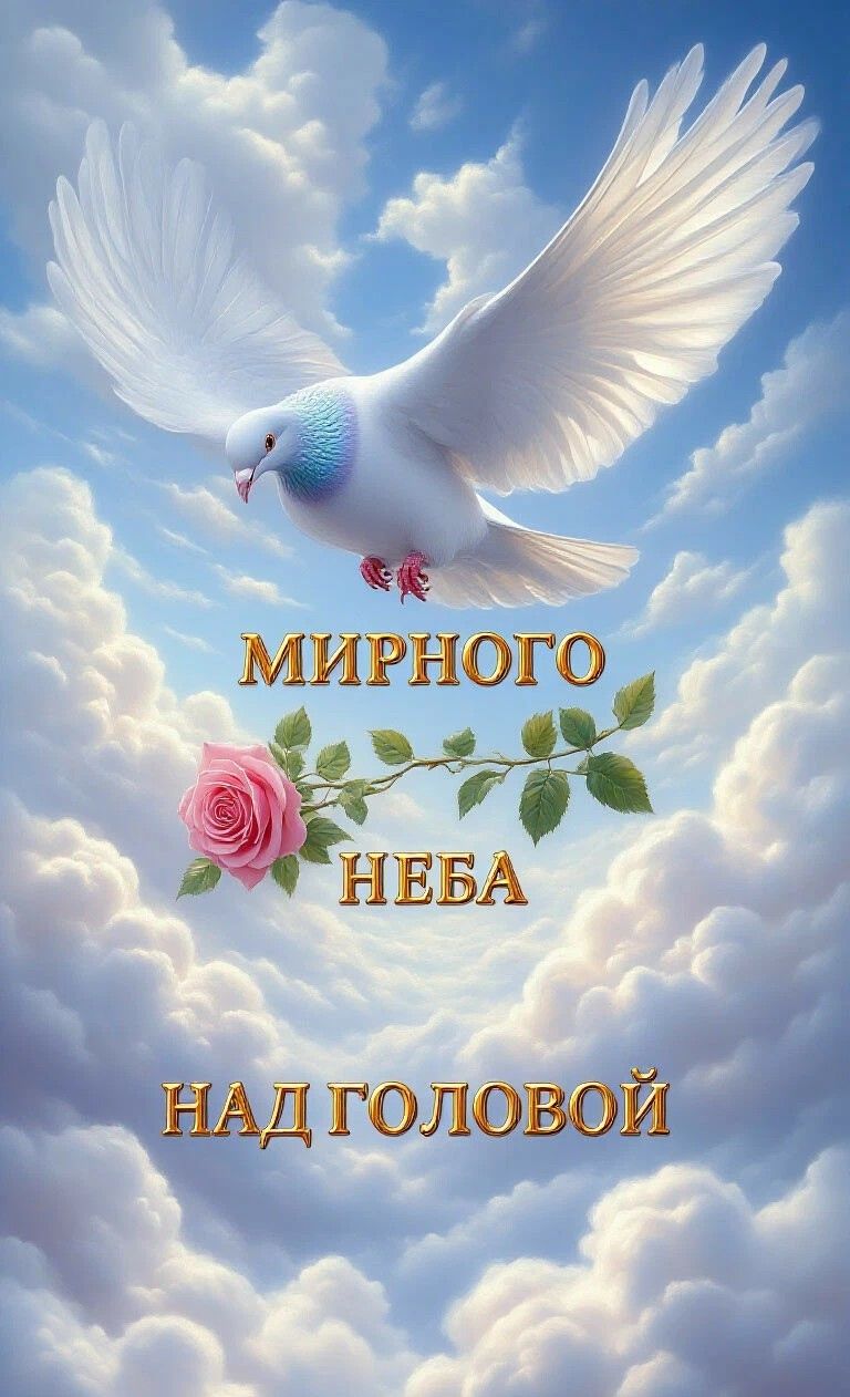 МИРНОГО НЕБА НАД ГОЛОВОЙ