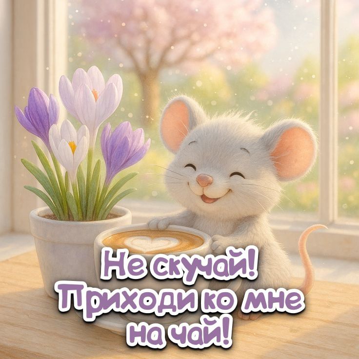 Не скучай! Приходи ко мне на чай!