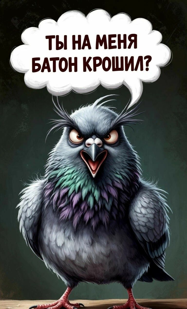 ТЫ НА МЕНЯ БАТОН КРОШИЛ?