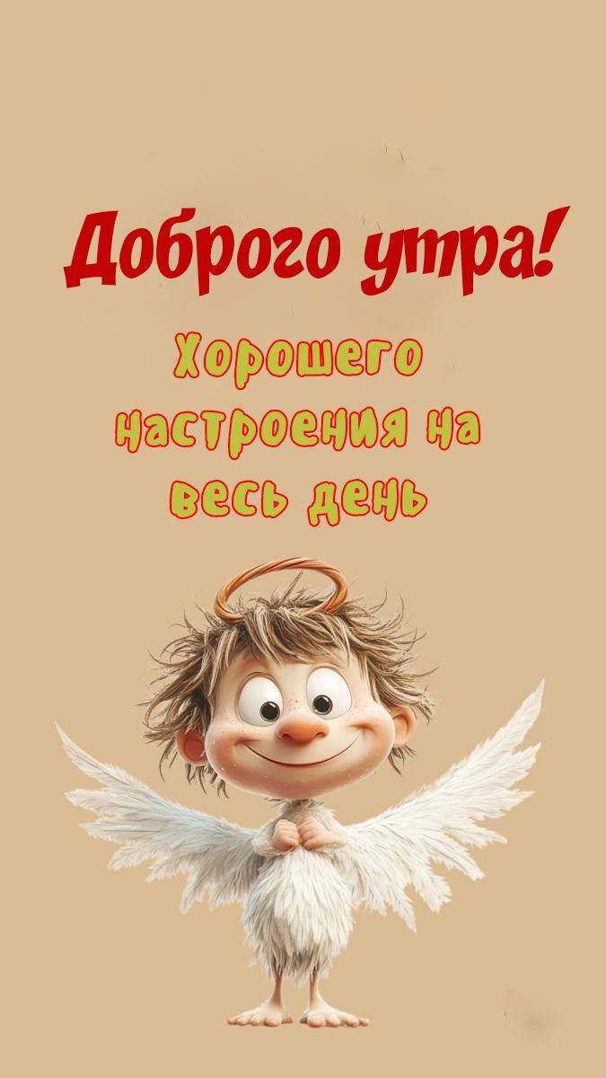 Доброго утра! Хорошего настроения на весь день