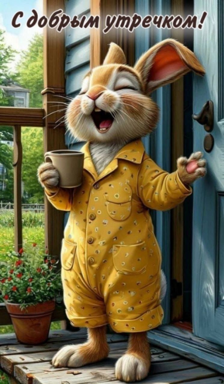 С добрым утречком!