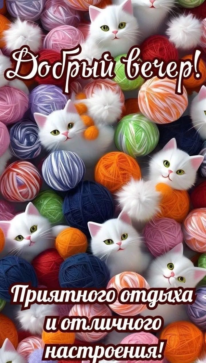 Добрый вечер! Приятного отдыха и отличного настроения!