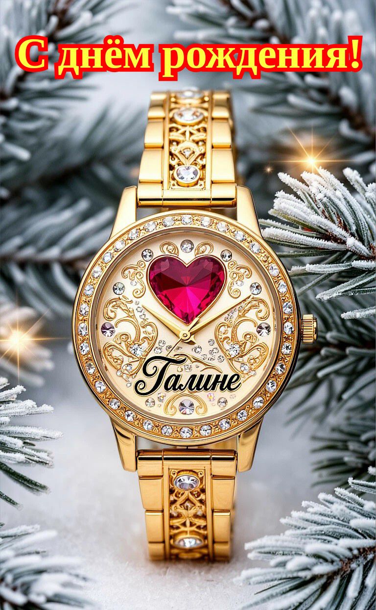 С днём рождения! Галине