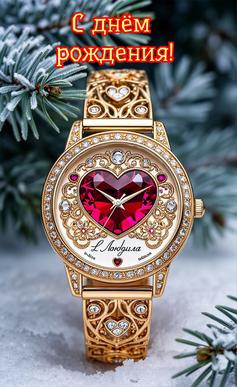 С днём рождения!
Людмила