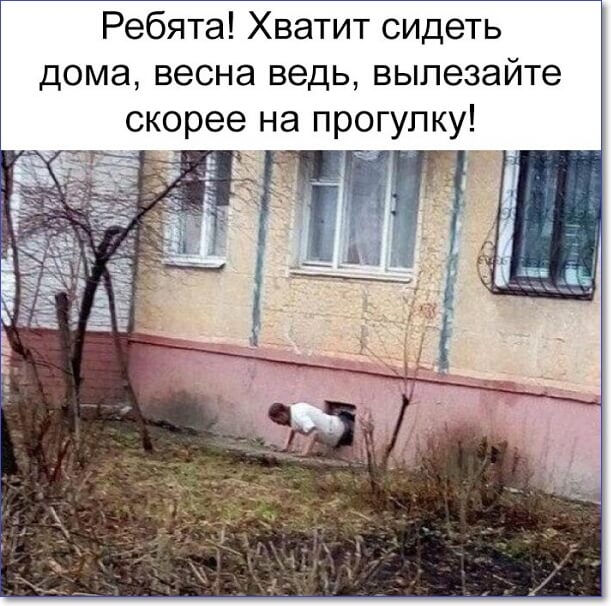 Ребята Хватит сидеть дома весна ведь выпезайте скорее на прогулку