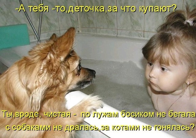 А теёя тодеточказа что купают
