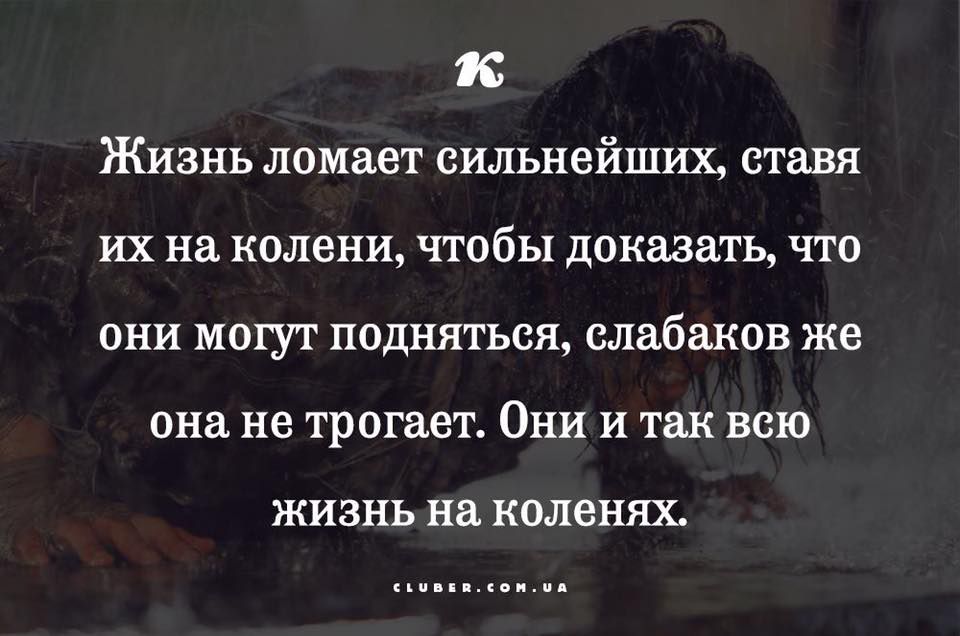 Жизнь ставит на колени. Жизнь ломает сильных. Жизнь ломает сильнейших. Цитаты жизнь ломает сильных. Жизнь ломает сильнейших ставя их на колени.