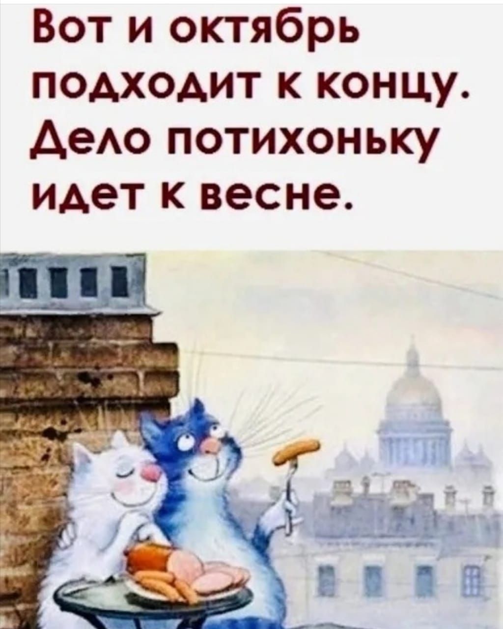 Вот и октябрь подходит к концу АеАо потихоньку идет к весне