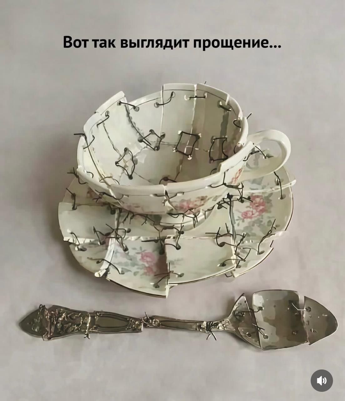 Вот так выглядит прощение...