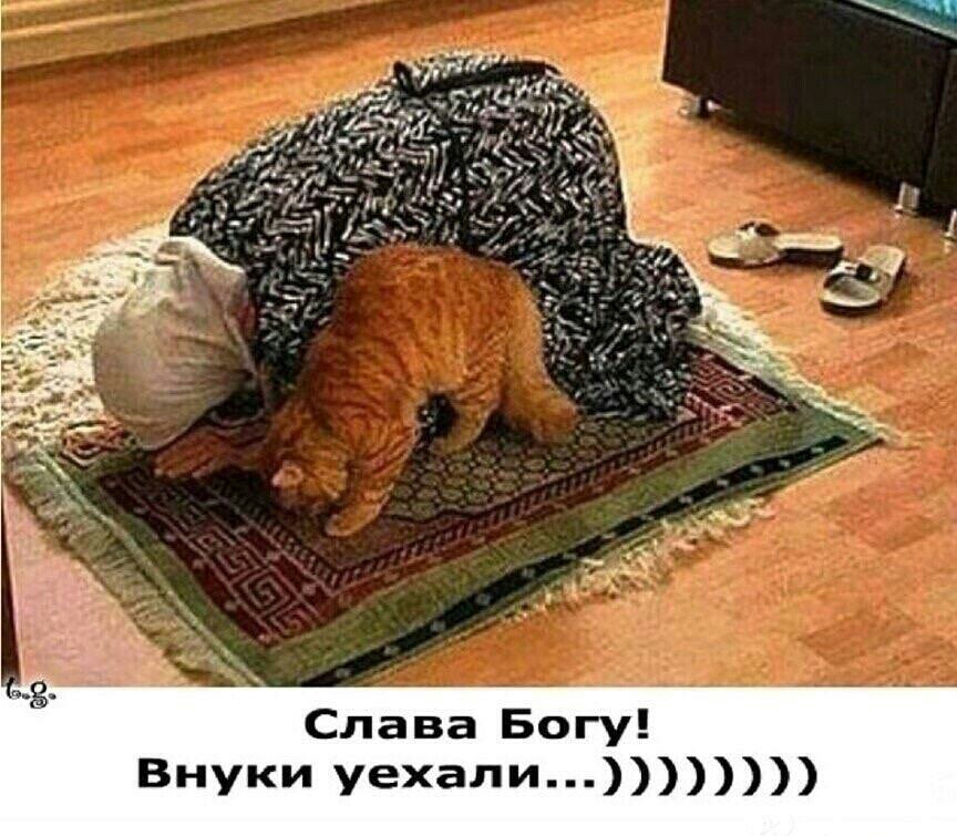Слава Богу Внуки уехали