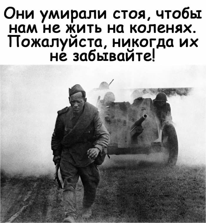 Они умирали стоя чтобы нам не изить на коленях Пожалуиста нипкогда их не забываите
