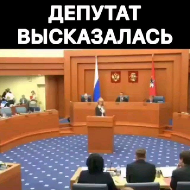 дЕПУТАТ ВЫСКАЗАЛАСЬ