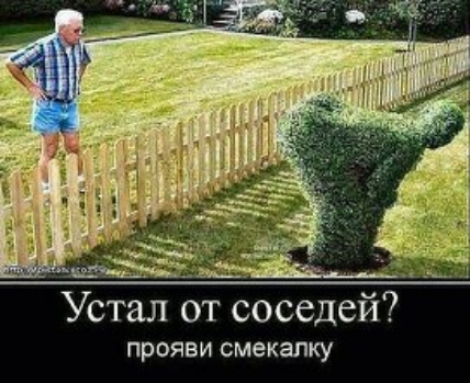 У тал от соседеи прояви смекалку