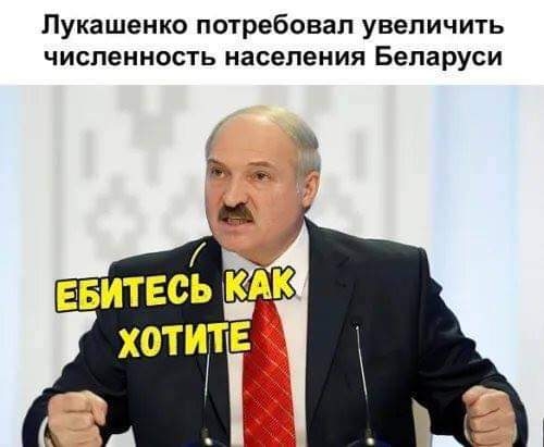 Лукашенко потребовал увеличить численность населения Беларуси