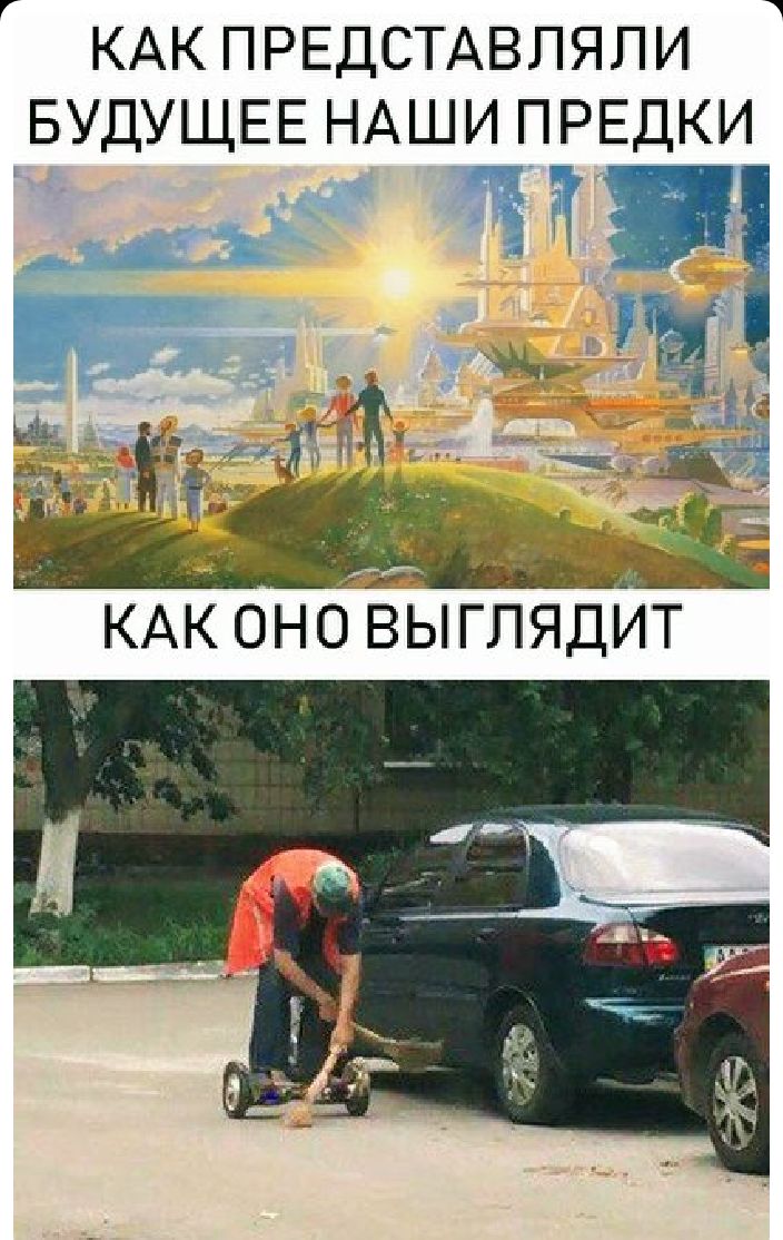 Г 1 КАК ПРЕДСТАВПЯПИ БУДУЩЕЕ НАШИ ПРЕДКИ