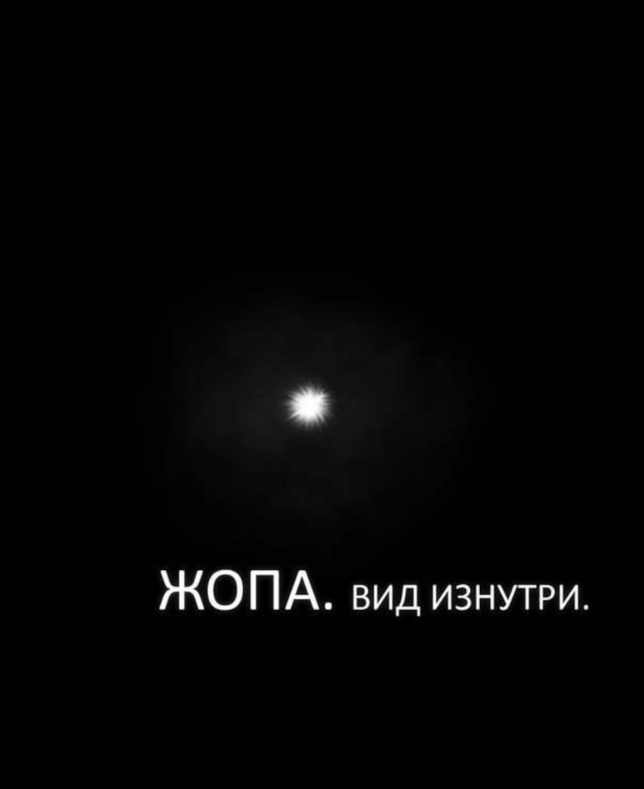 ЖОПА вид изнутри