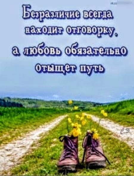 Безразличие всегда гдаходит отговорку ам