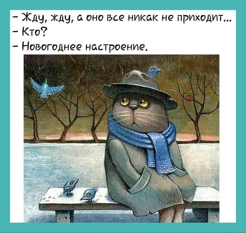 Жду жду а оно все никак не приходит Кто Новогоднее настроение