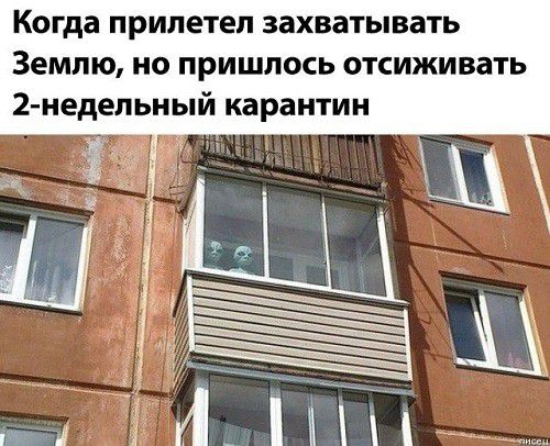 Когда прилетел захватывать Землю но пришлось отсиживать 2 недепьный карантин