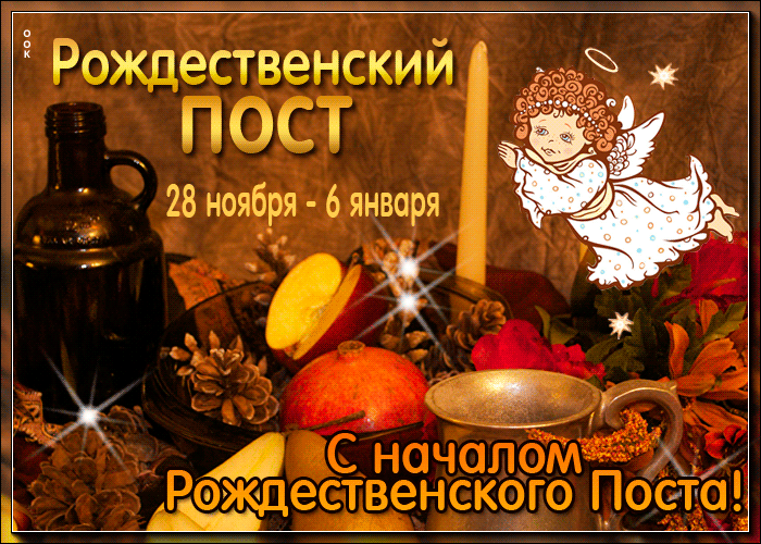 Ё Рождественский пост 28 ноября 6янворя с р ночаломй ождественского ос тб