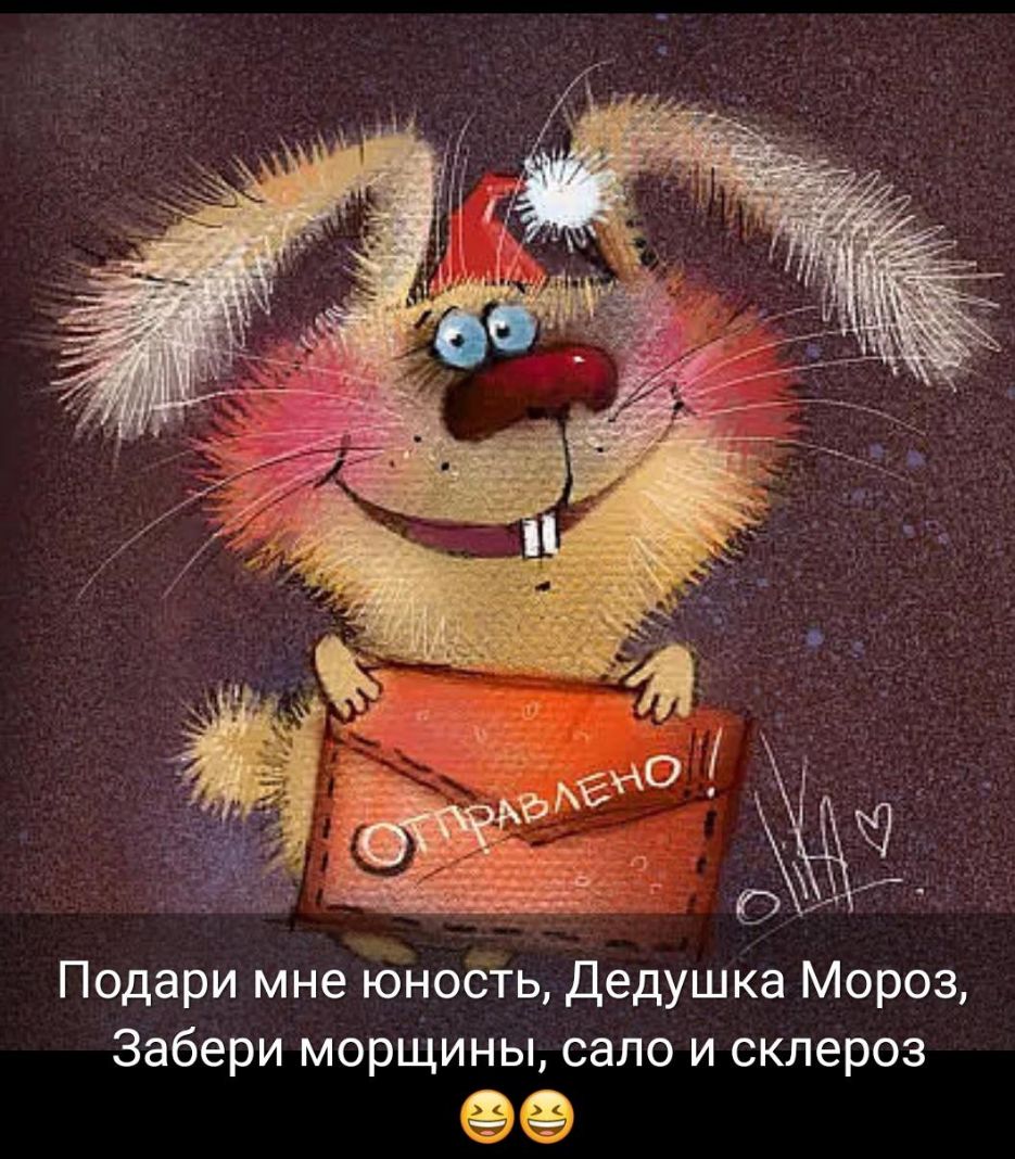 Подари мне юность ДедушКа Мороз Забери морщины сало и склероз