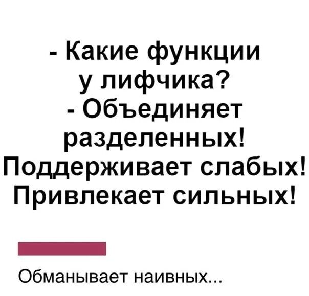 Какие функции у лифчика Объединяет разделенных Поддерживает слабых Привлекает сильных _ обманывает наивных