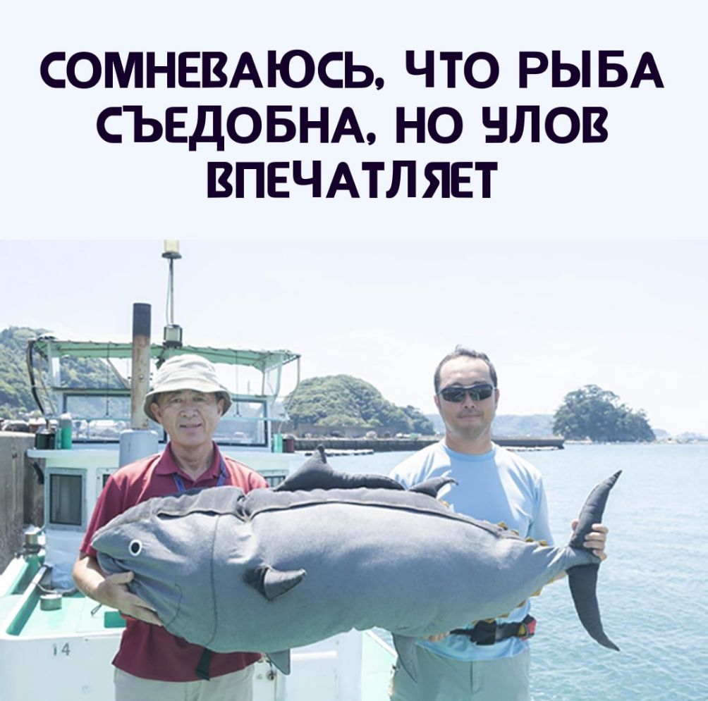 СОМНЕВАЮСЬ ЧТО РЫБА СЪЕДОБНА НО НЛОВ ВПЕЧАТЛЯЕТ