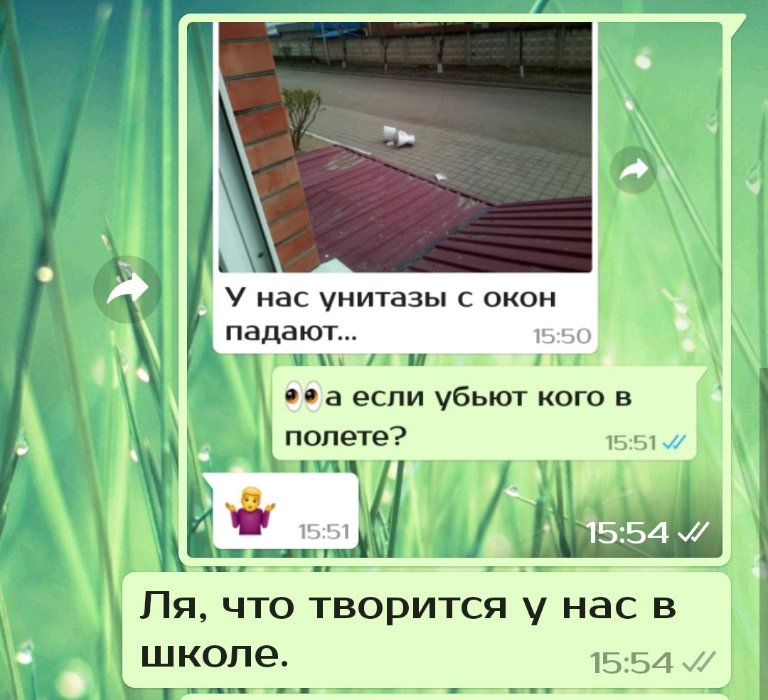 нас НИТдЗЬ С ОКОН падают мин Ё _ 1 00 а если убьют кого в полете 46 тшп 1 Пя что творится нас в ШКОЛЭ1Гп4 _ ггпг т