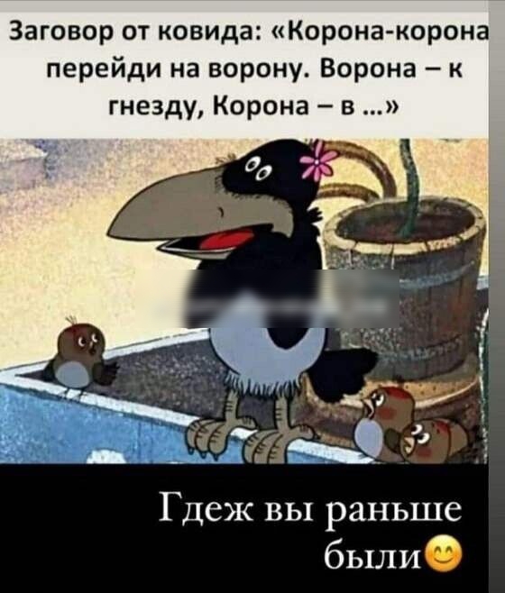 Заговор от ковида Корона корона перейди на ворону Ворона к гнезду Корона в Гдеж вы раньше были